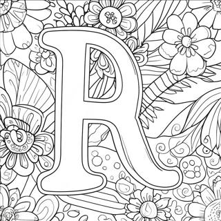 Adorable Lowercase A Coloring Page 42674-34082