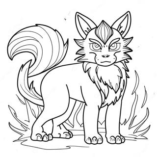 Kurama Coloring Page 42683-34087