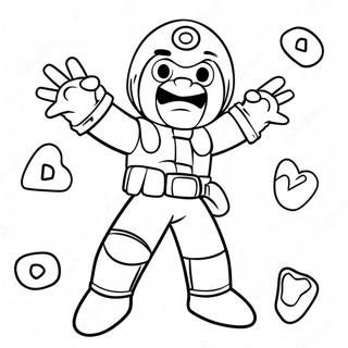 Blooket Game Characters Coloring Page 42704-34105