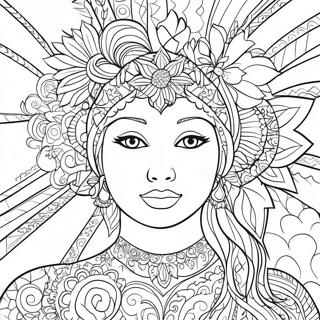 Self Care Mental Health Affirmation Coloring Page 42723-34117