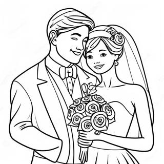 Wedding Day Wedding Coloring Pages