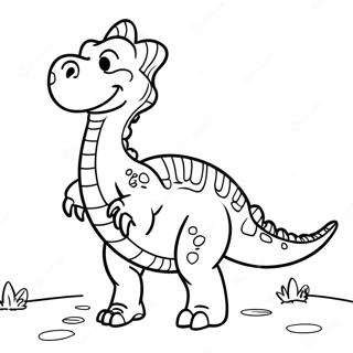 Big Dinosaur Coloring Pages