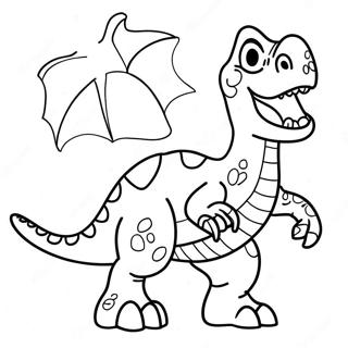 Big Dinosaur Coloring Page 42783-34167