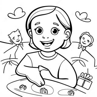 Special Needs Students Fun Activities Coloring Page 42823-34196