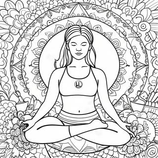 Lululemon Coloring Pages