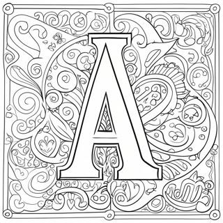 Aleph Bet Coloring Page 42863-34225