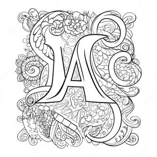 Aleph Bet Coloring Page 42863-34227