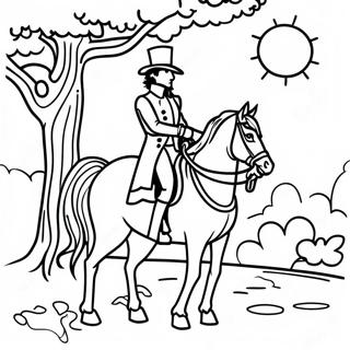 Sleepy Hollow Coloring Pages