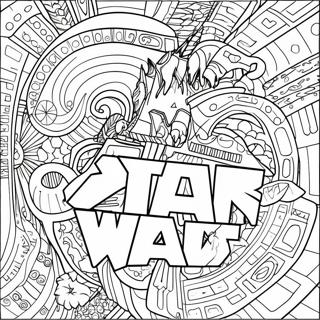 Star Wars Logo Coloring Page 42913-34271