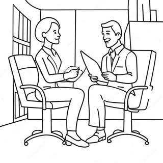 Counseling Coloring Page 42923-34278