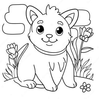 Therapeutic Animals Coloring Page 42924-34281