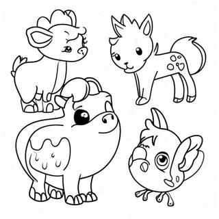 Therapeutic Animals Coloring Page 42924-34282