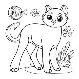 Therapeutic Animals Coloring Page 42924-34284