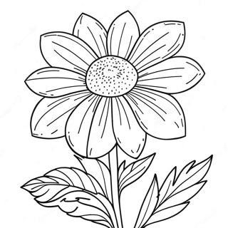 Beautiful Nebraska State Flower Coloring Page 42934-34294