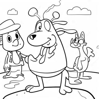 Rocko S Modern Life Coloring Page 42963-34310