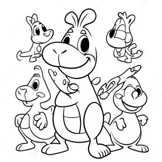 Rocko And Friends Adventure Coloring Page 42964-34313