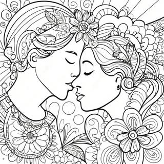 Soulmate Love Quotes Coloring Page 4296-3548