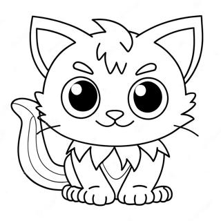 Litten Coloring Page 42983-34327