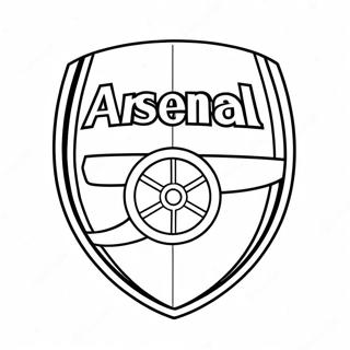 Arsenal Coloring Pages