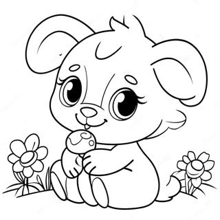 Animal Precious Moments Coloring Pages