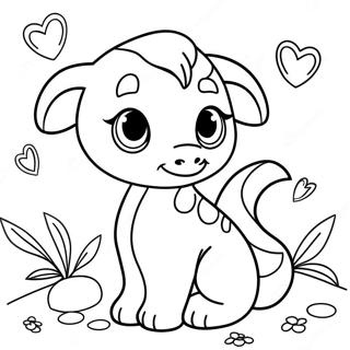 Animal Precious Moments Coloring Page 43043-34374