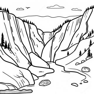 Yellowstone National Park Coloring Page 43073-34400