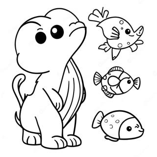 Montessori Animal Coloring Page 43093-34424