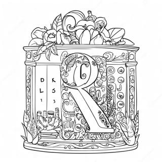 Montessori Alphabet Coloring Page 43094-34415