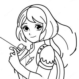 Rwby Coloring Page 43153-34461