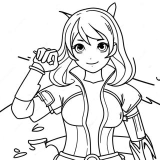 Rwby Coloring Page 43153-34464