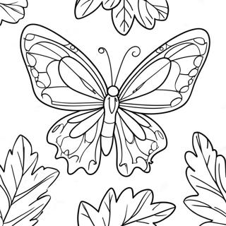 Leafwing Coloring Pages