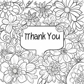 Thank You For Adults Coloring Page 43193-34496