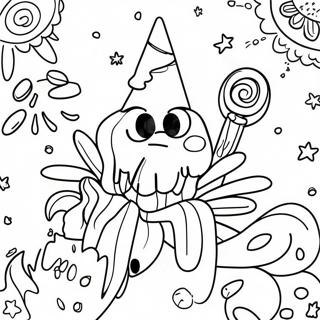 Colorful 420 Celebration Coloring Page 43224-34518