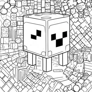 Minecraft Tnt Block Coloring Page 43243-34526