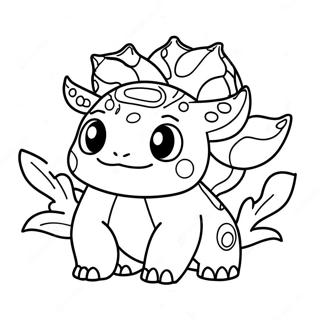 Bulbasaur Coloring Page 4326-3572