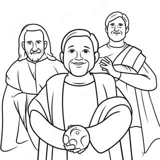 Bible Heroes Coloring Pages