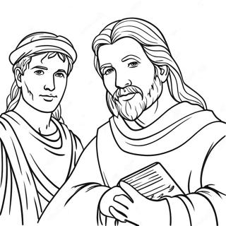 Bible Heroes Coloring Page 43313-34582