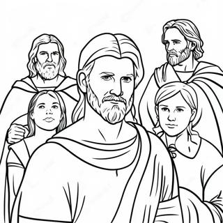 Bible Heroes Coloring Page 43313-34583