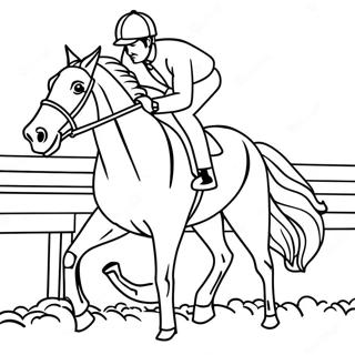 Derby Coloring Pages