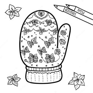 The Mitten Coloring Pages