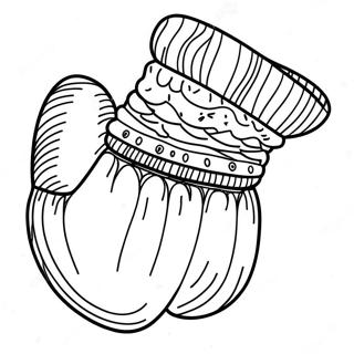 The Mitten Coloring Page 43383-34638