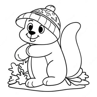 The Mitten Coloring Page 43383-34640