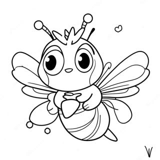 Lol Queen Bee Coloring Page 43473-34710