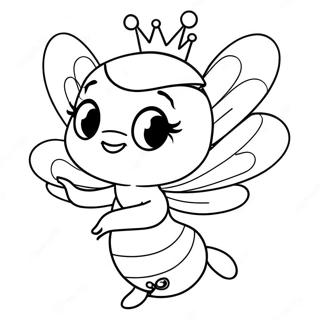 Lol Queen Bee Coloring Page 43473-34711