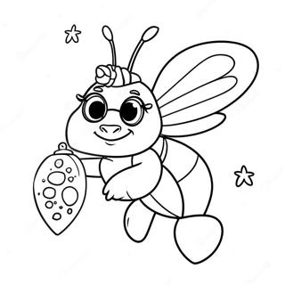 Sparkling Lol Queen Bee Coloring Page 43474-34713