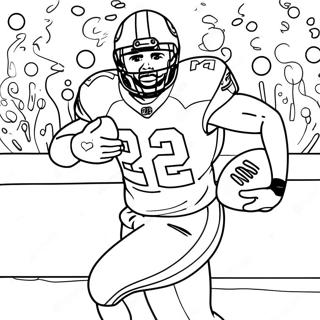 Nick Chubb Coloring Page 43513-34741