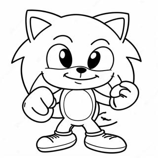 Big The Cat Sonic Coloring Pages