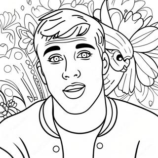 Jake Paul Coloring Page 43533-34758