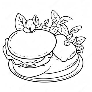 Italian Food Coloring Pages