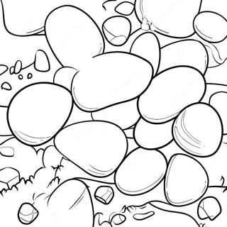 Shiny Gold Nuggets Coloring Page 43554-34783